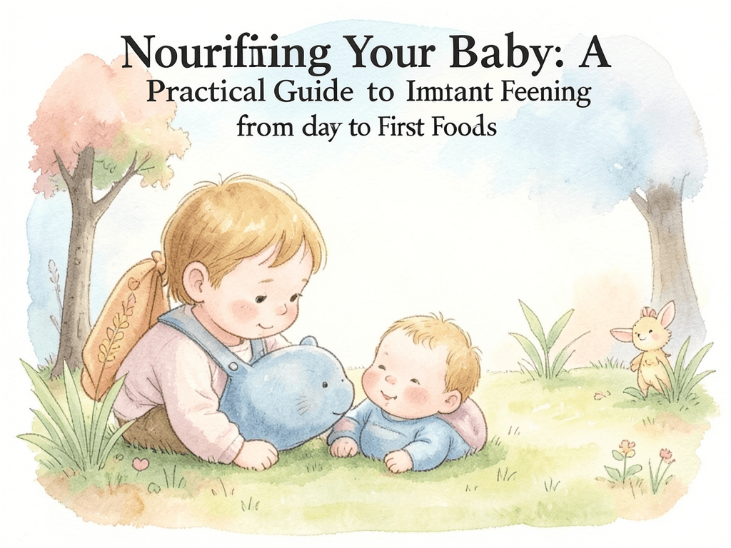 Nourishing Your Baby: A Practical Guide to Infant Feeding from First Days to First Foods