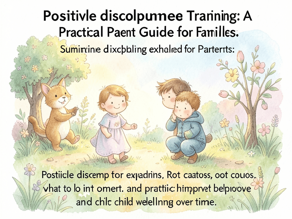 positive discipline training: A Practical Parent Guide for Families
